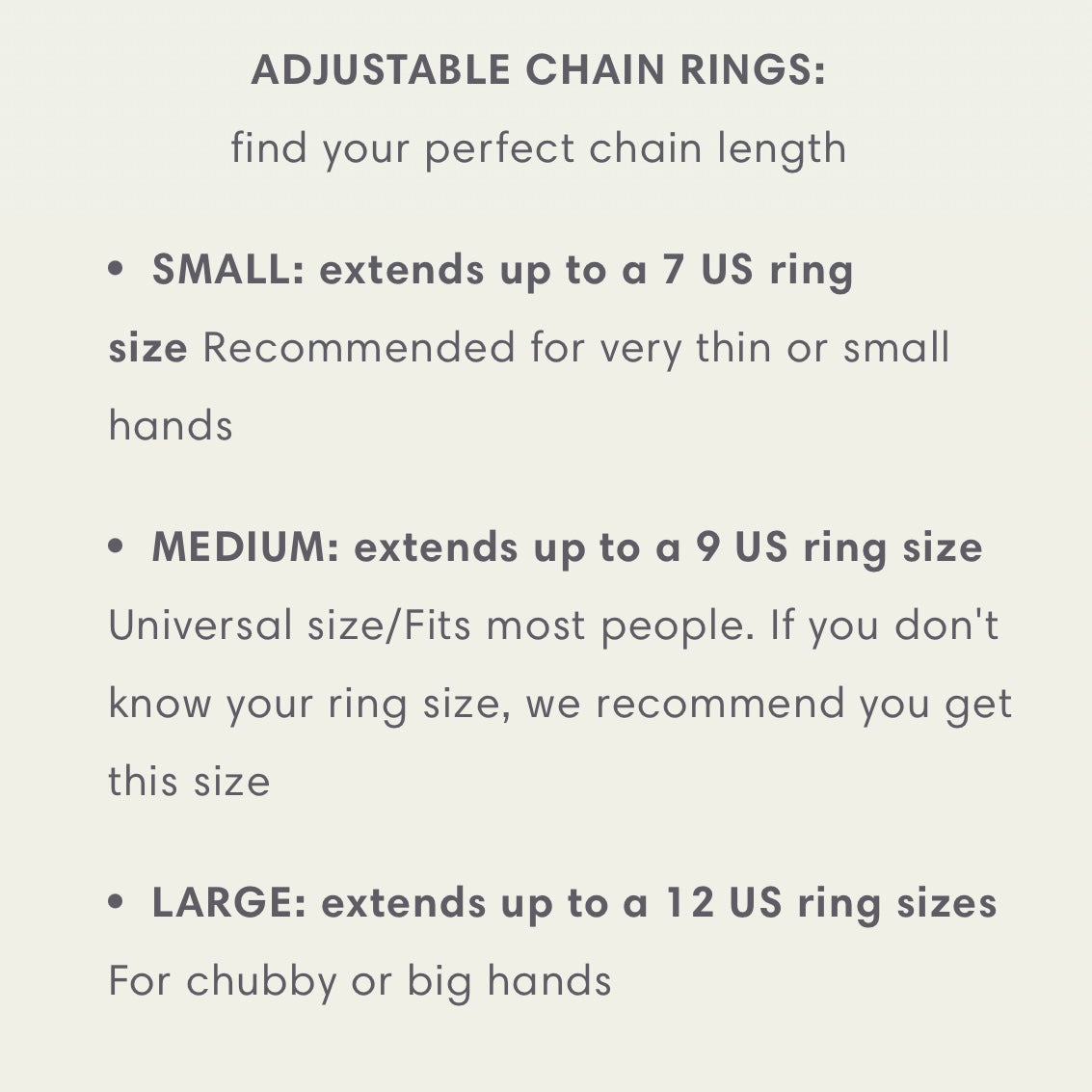 Purple Amethyst Self-Love Chain Ring